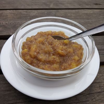 Mermelada de mango y manzana sin azúcar