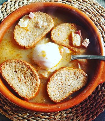 Sopa Castellana o de ajo