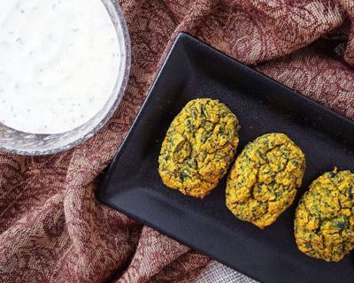 Koftas de garbanzos y espinacas