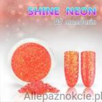 09 SHINE pyłek do zdobienia paznokci NEON MANDARIN