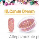 16 CANDY DREAM pyłek do zdobienia paznokci SŁOICZEK 3 ML