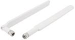 2x Antena LTE do Huawei B593 E5186 B525 - White - Biały