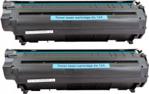 2x Toner Do Hp Laserjet 12a 1010 1018 1020 Q2612A