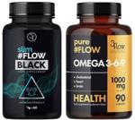 3Flow Solutions SlimFlow Black 60 kaps. + Omega 3-6-9 1000mg 90kaps.