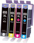 4INK 5X TUSZ DO DRUKARKI HP 655 XL 3525 4615 5520 6520