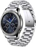 4KOM BRANSOLETA STAINLESS STEEL PASEK SAMSUNG GEAR S3 / WATCH 46MM SREBRNY