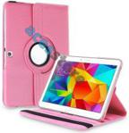 4kom Etui stojak obrotowe do Samsung Galaxy Tab 4 10.1 - Różowy (5017SOT4107)