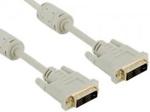 4world Kabel DVI-D - DVI-D , 18+1 M/M , SL , 1,8m , ferryt , szary