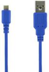 4World Kabel USB 2.0 MICRO 5pin AM B MICRO transfer ładowanie 1.0m niebieski (07949-OEM)