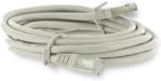 4World patch cord RJ45, osłonka zalewana, kat. 6, FTP, 1 m, szary - 06110