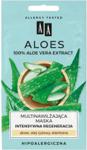 Aa Aloes Aloe Vera Maska Intensywna Regeneracja 2X4Ml