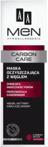 AA MEN Carbon Care maska do twarzy oczyszczająca z węglem 30ml