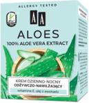 Aa Odżywczo-Nawilżający Krem Do Twarzy Na Dzień I Na Noc Aloe Vera Extract 50ml