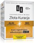 AA Technologia wieku 60+ Złota kuracja krem regenerująco odbudowujący na noc 50ml