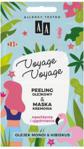 AA Voyage Voyage 2w1 peeling olejowy+maska kremowa Olej Monoi & Hibiskus 2x5ml