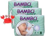 Abena Pieluchy Bambo Nature 1 Newborn 2-4Kg 3X28Szt