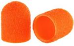 Abs Podo Kapturki Ścierne Do Pedicure Orange Pomarańczowy 13Mm Gradacja 180