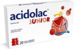 Acidolac Junior smak truskawkowy 20 misiotabletek