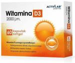 ActivLab Witamina D3 2000 IU 60 kaps