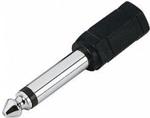 Adam Hall Connectors 7542 - Adapter jack mono 3,5 mm żeński na jack mono 6,3 mm męski