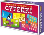 Adamigo Układanka Puzzlowa Cyferki 3280