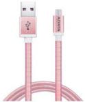 Adata Mobile Kabel USB-microUSB 1m Rose Gold (AMUCAL100CMKCRG)