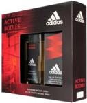 Adidas Active Bodies Dezodorant naturalny spray 75ml + Woda toaletowa 100ml