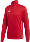 Adidas Bluza Core 18 Training Czerwona Cv3999