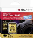 AgfaPhoto SDXC UHS II 64GB Professional High Speed U3 V90