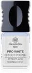 Alessandro Spa Pro White Lakier do paznokci Transparent 10ml