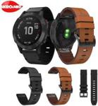 AliExpress Skórzany pasek do zegarków pasek do Garmin Fenix 5 6 5X 6X szybkie dopasowanie pasek do Garmin Fenix