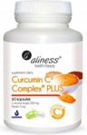 ALINESS Curcumin C3 complex PLUS z piperyną 500mg/5mg 60 kaps Vege