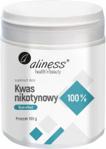 Aliness KWAS NIKOTYNOWY 100% niacyna B3 flush effect 100g