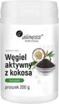 Aliness Węgiel aktywny z kokosa Food Grade 200 g