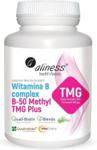 ALINESS Witamina B Complex B-50 Methyl TMG Plus 100 kapsułek wegetariańskich