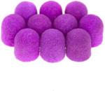 allepaznokcie Kapturek kapturki ścierne do pedicure Fabric PODO Purple Fioletowy 10mm gradacja 80