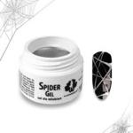 Allepaznokcie SPIDER GEL SILVER żel uv do zdobień kolor srebrny 3ml