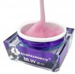 Allepaznokcie Żel do paznokci żel budujący Jelly Cotton Pink 30 ml