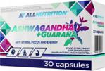 AllNutrition Ashwagandha+Guarana 30 kaps.