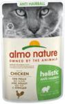 Almo Nature Saszetka Holistic Anti-Hairball Z Kurczakiem 70G