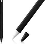 Alogy Etui ochronne obudowa pokrowiec na Apple Pencil 2 Czarny