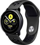 Alogy Pasek do Galaxy Watch Active 2 soft band Czarny