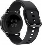 Alogy Pasek do Samsung Galaxy Watch Active 2 soft gumowy Czarny