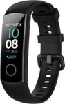 Alogy Pasek Do Smartwatch Gumowy Honor Band 4/5 Czarny Uniwersalny