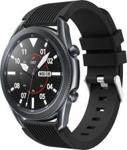 Alogy Pasek sportowy Guma do Samsung Gear S3 / watch 46mm czarny (22mm)