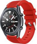 Alogy Pasek sportowy Guma do Samsung Gear S3 / watch 46mm czerwony 22mm