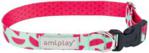 amiplay Behappy Obroża Regulowana M 25-40x2Cm Watermelon