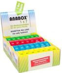 Anabox Pojemnik na tabletki 1x7 żółty AN032