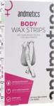 Andmetics Paski Z Woskiem Do Depilacji Ciała Body Wax Strips Strips/20Pcs + Wipes/2Pcs