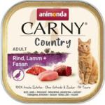 Animonda Carny Country Adult Wołowina Jagnięcina I Bażant Tacka 100G